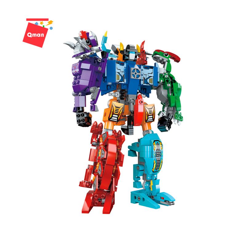 Bloco de Montar Set Creative Master Super Mecha Keepplay
