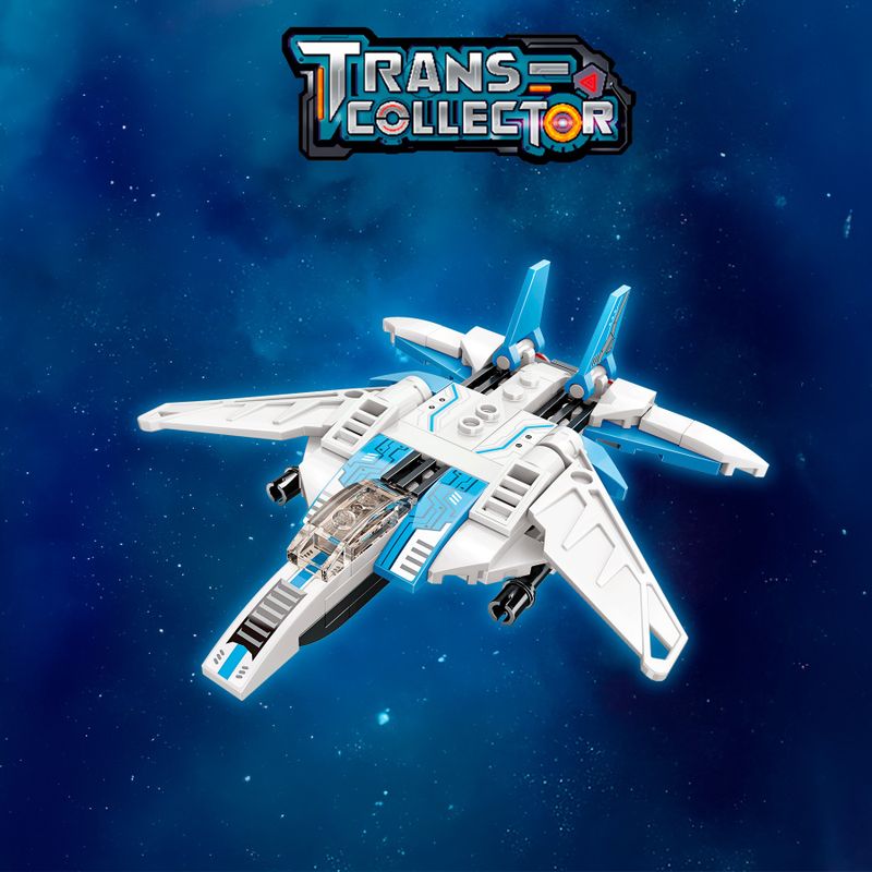 Bloco de Montar Interceptador de Defesa Trans Collector Keepplay