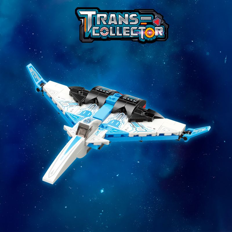 Bloco de Montar Nave Ultra Rápida Trans Collector Keepplay