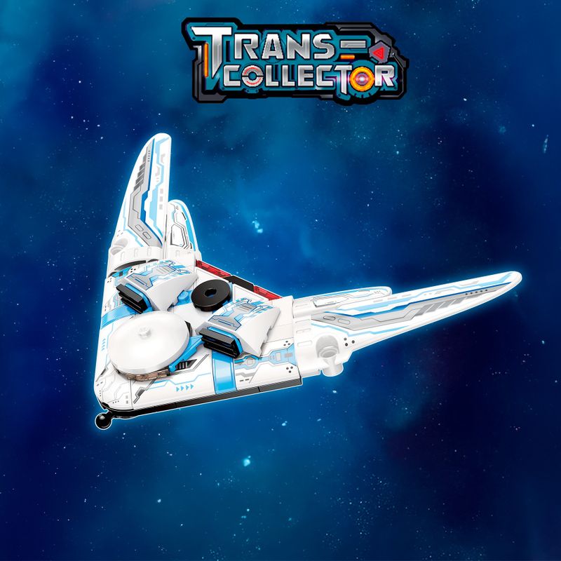 Bloco de Montar Nave de Reconhecimento Fantasma Trans Collector Keepplay