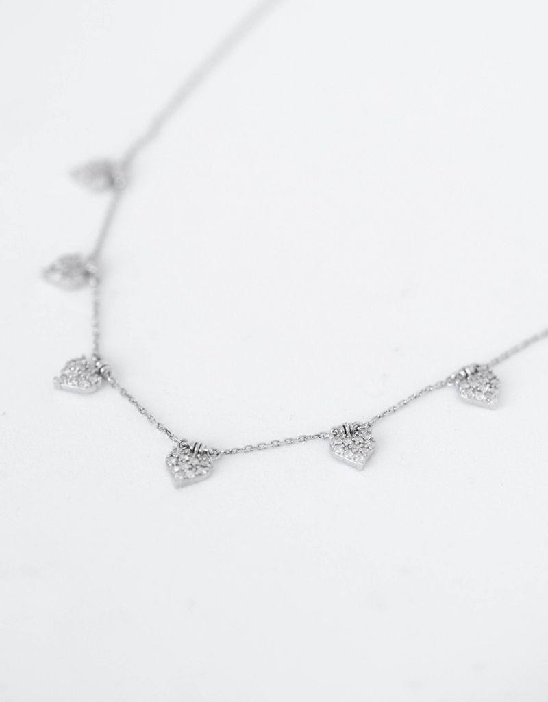 Colar Adore Cascade Ilusion Diamante