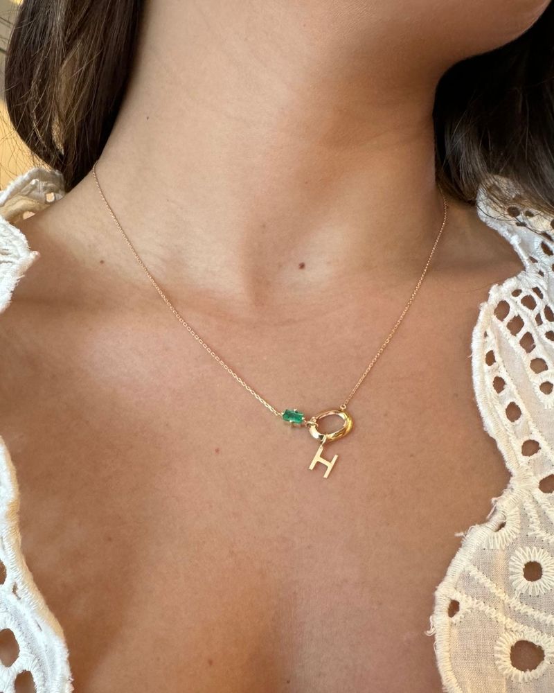 Colar Personalizado Bela Esmeralda