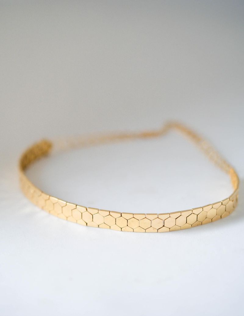 Choker Amélia Ouro