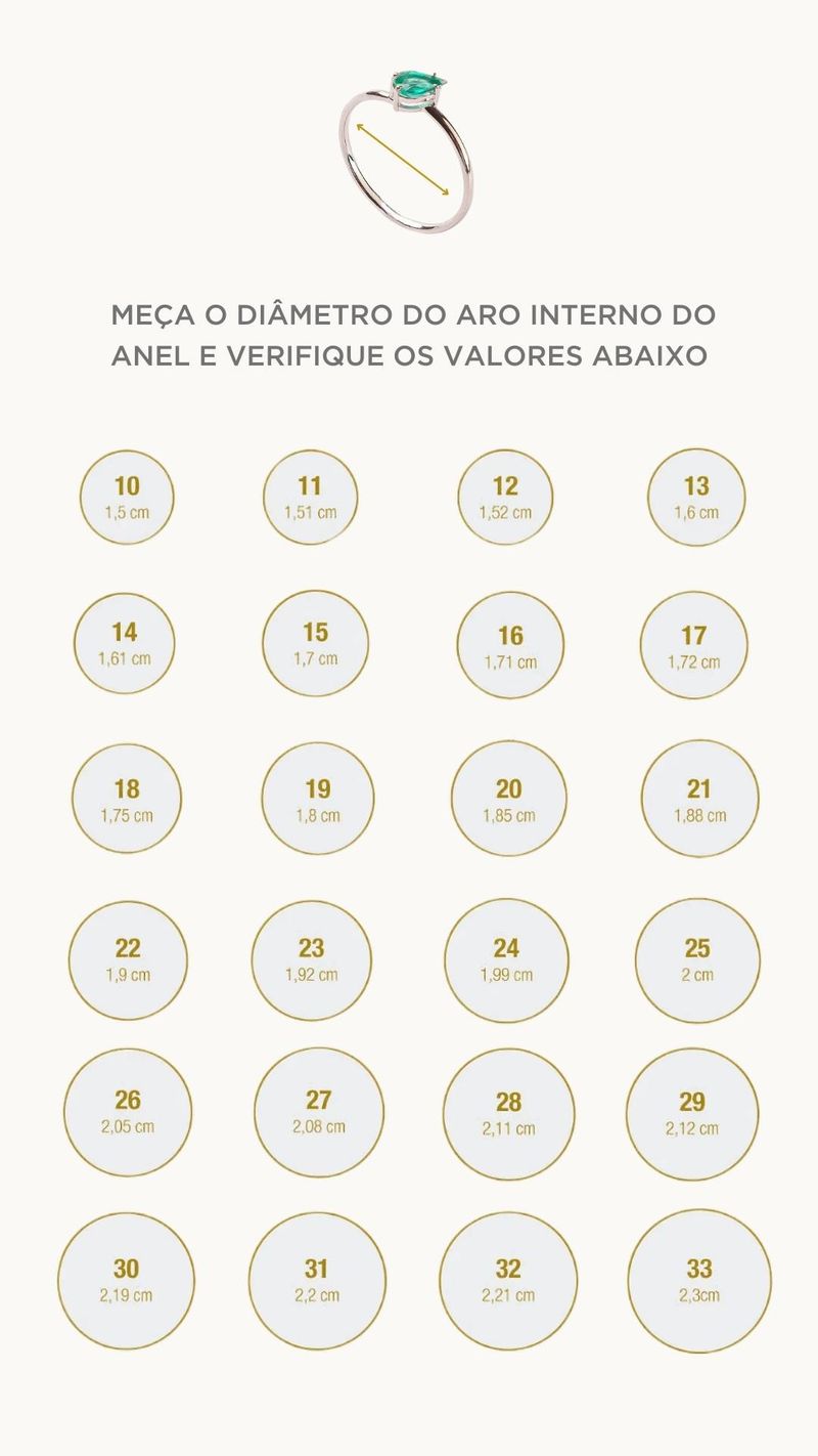 Anel Grace Esmeralda e Diamante