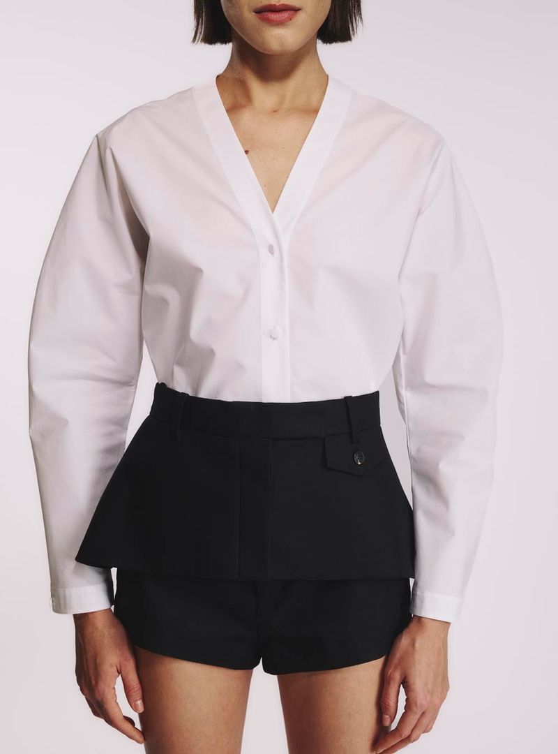 Camisa com Pregas