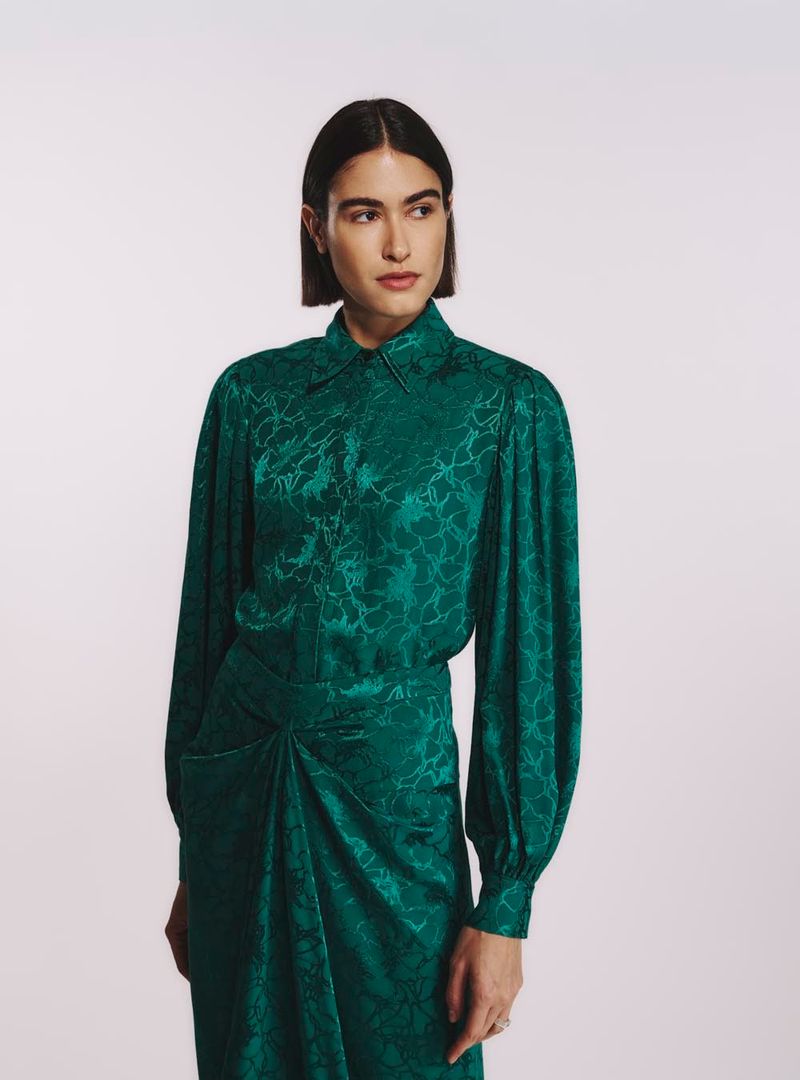 Camisa Manga Longa Ampla