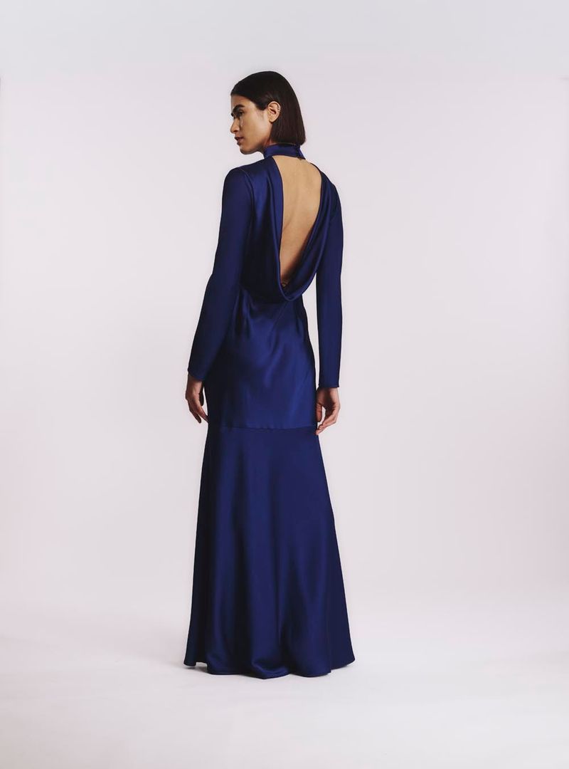 Vestido Longo Costas Degagê