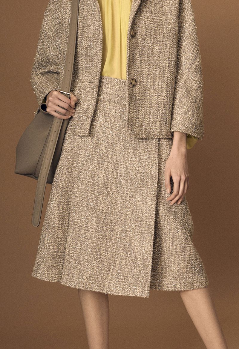 Saia Midi Tweed 