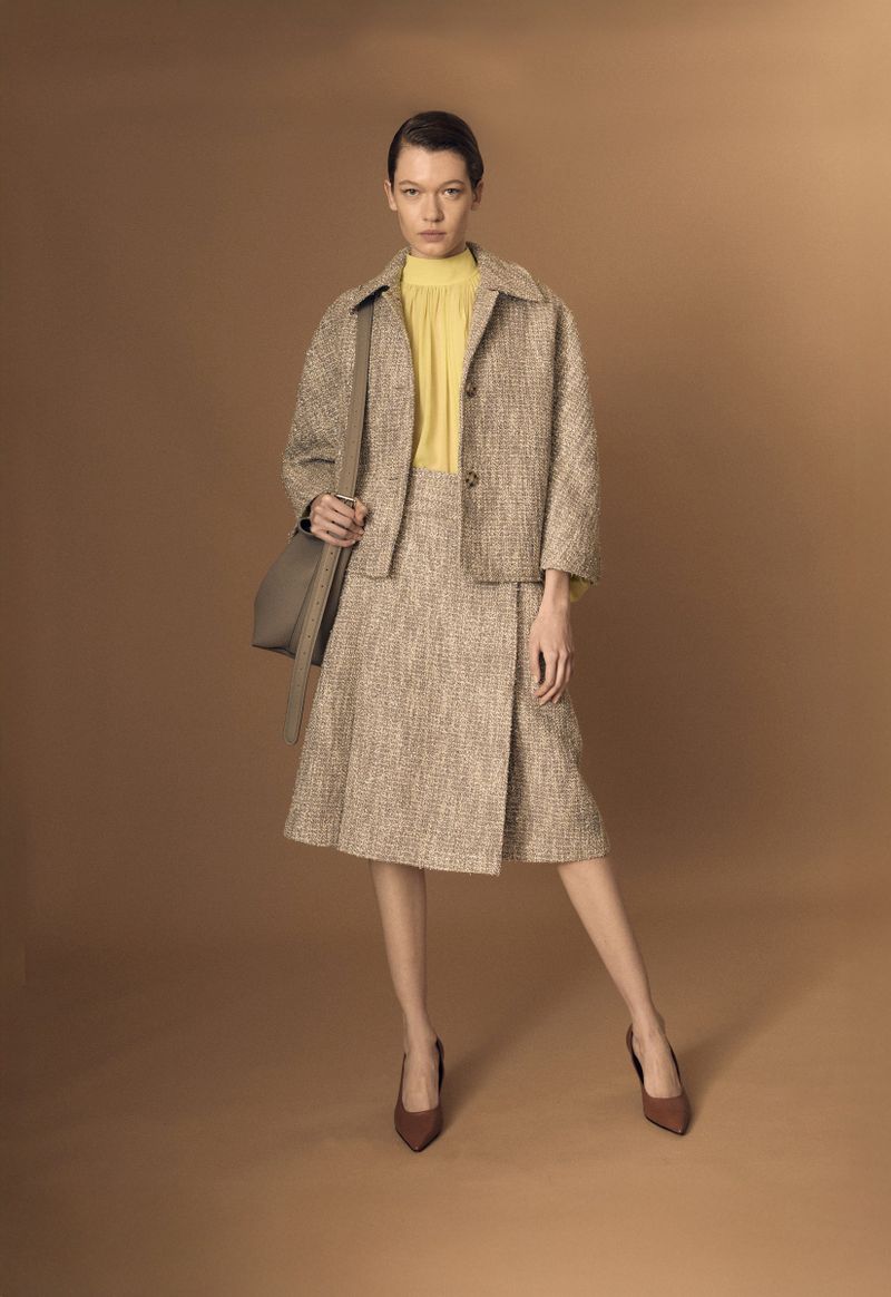 Saia Midi Tweed 