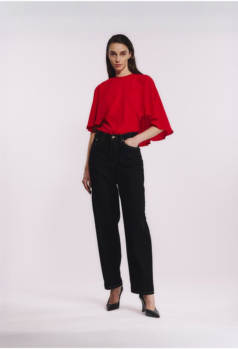 Calça Jeans Ballon 