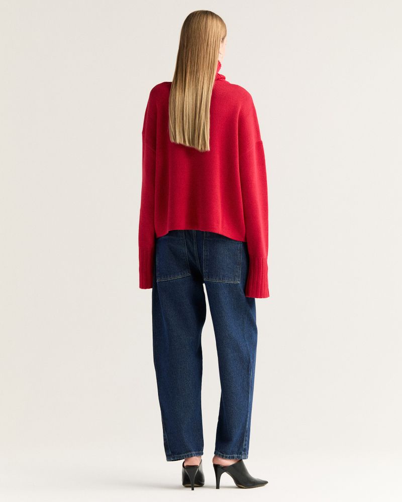 Blusão Tricot Aetherna Vermelho