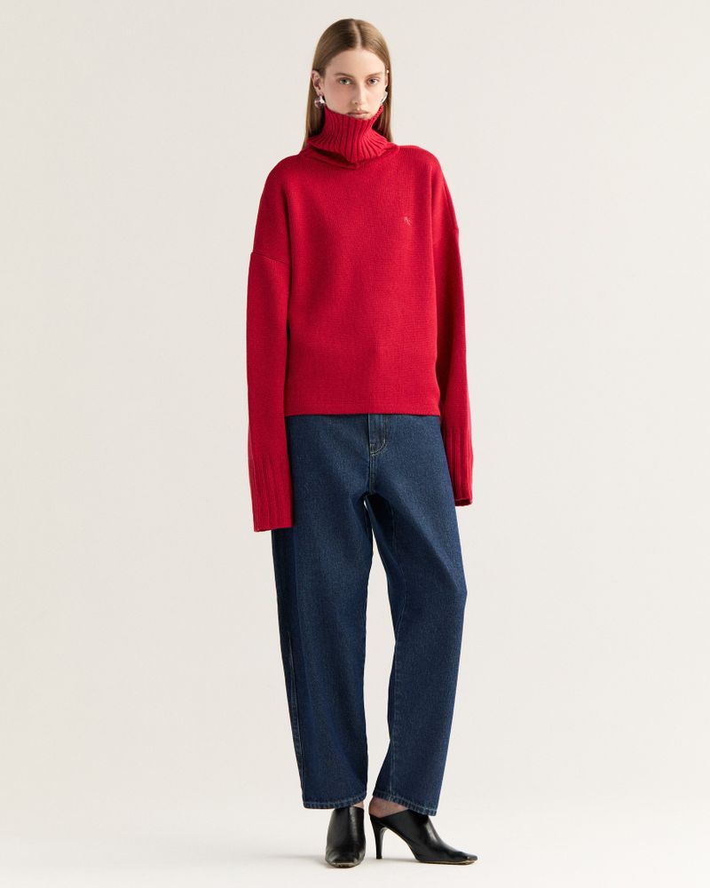 Blusão Tricot Aetherna Vermelho