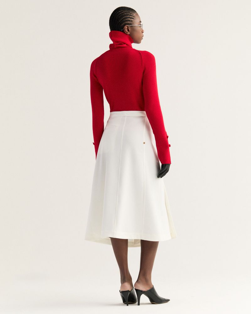 Blusa Tricot Skin Vermelho