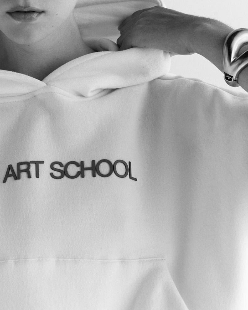 Moletom Capuz From Art School Off White