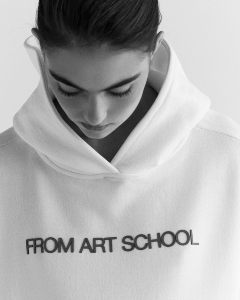 Moletom Capuz From Art School Off White