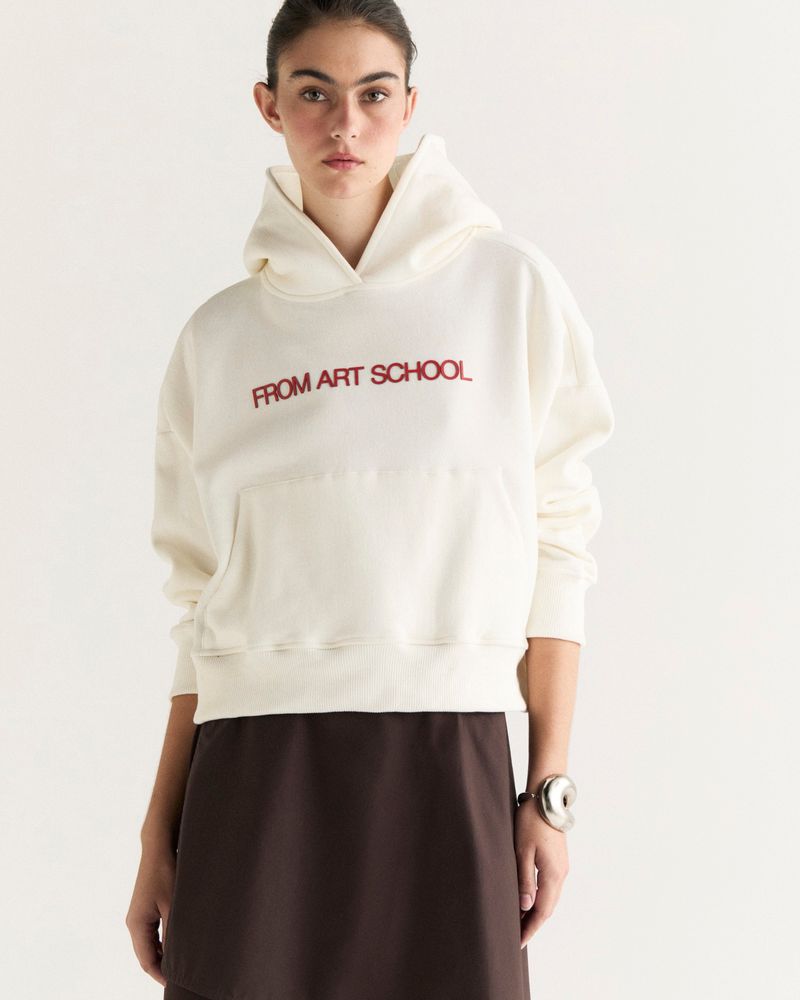 Moletom Capuz From Art School Off White