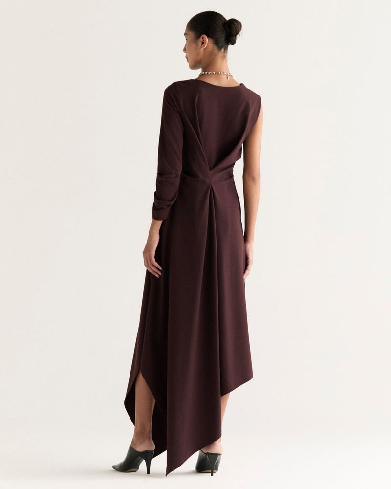 Vestido Bison Marrom