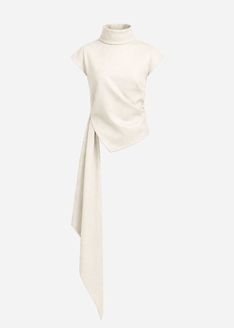 Blusa Perses Block Off White