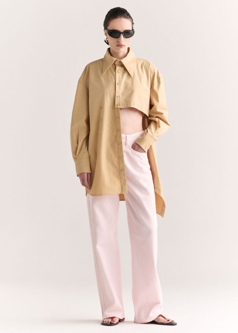 Camisa Avignon Bege