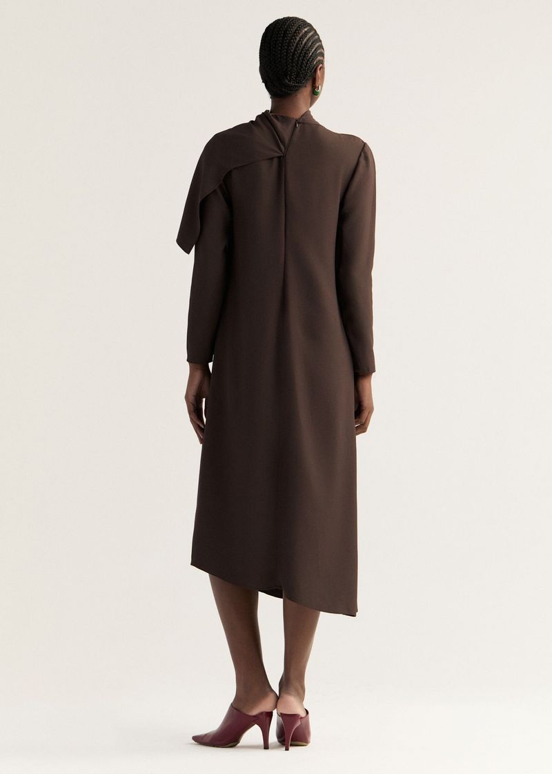 Vestido Noberta Marrom