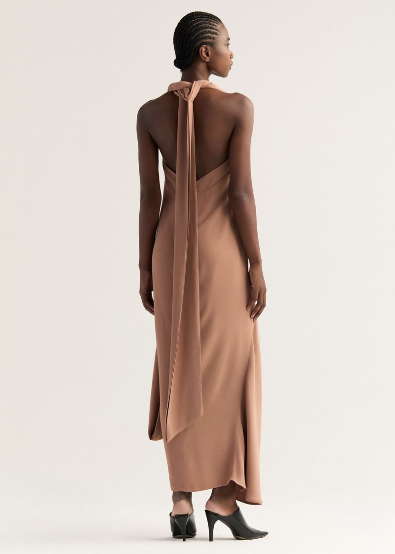 Vestido Diana Bege