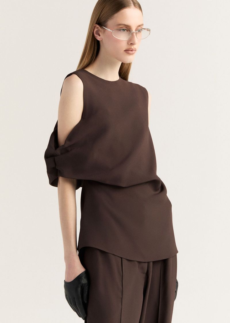 Blusa Noberta Marrom