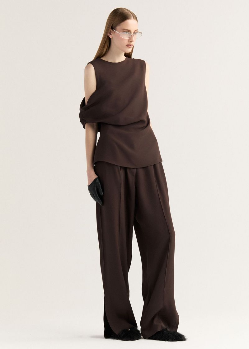 Blusa Noberta Marrom