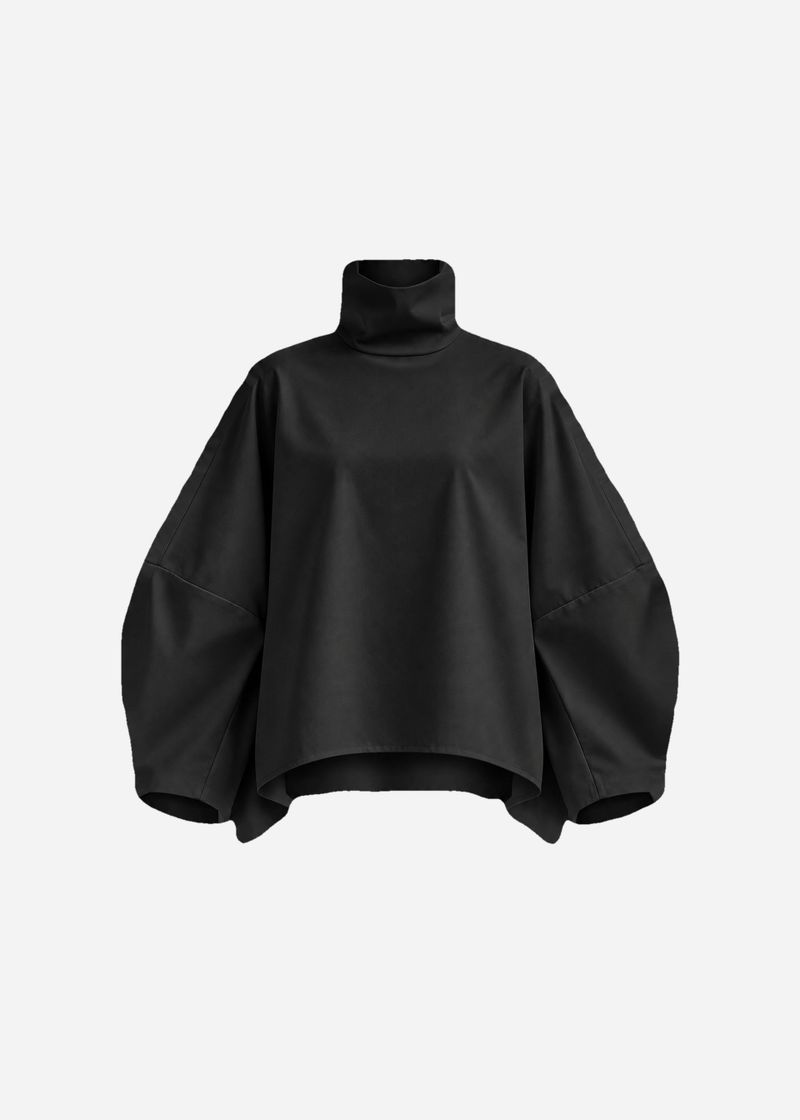 Camisa Jaspe Invertida Preto