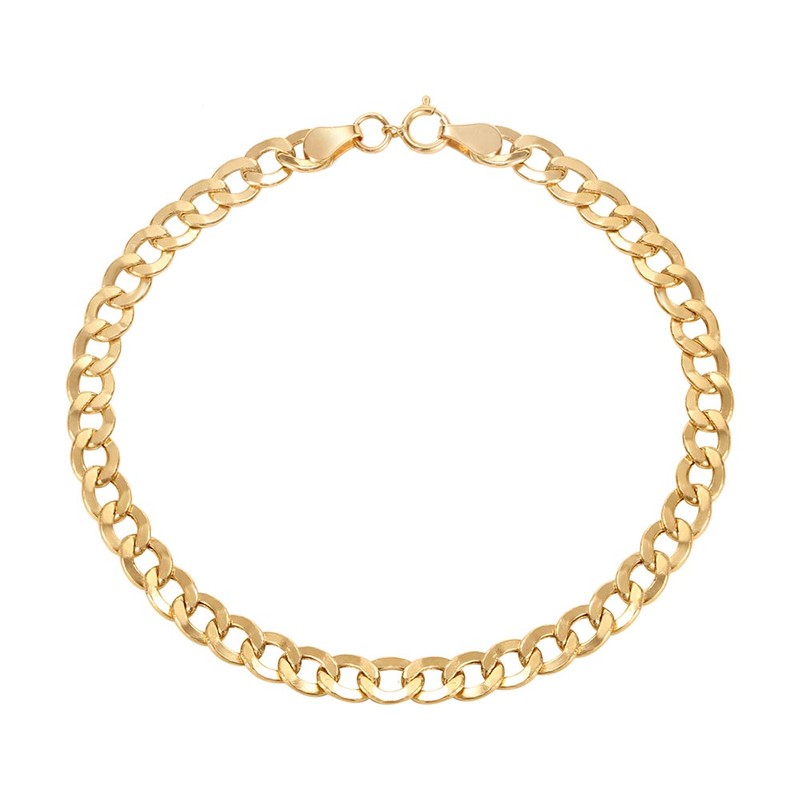 Pulseira Oca Ouro 18K Grume