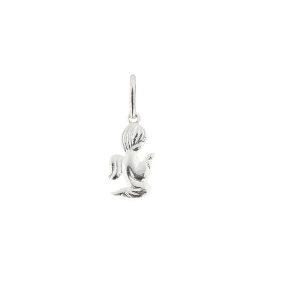 Pingente Prata Anjo Rezando 512759
