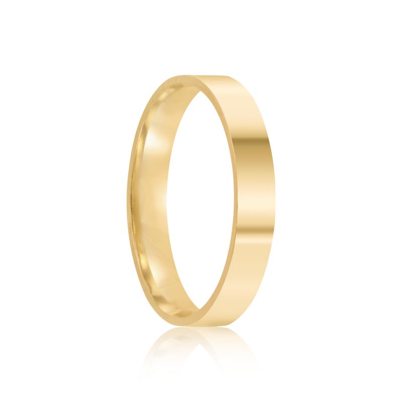 Par Aliança Ouro 18k Reta 3,2mm Diamantes (801999/2000)
