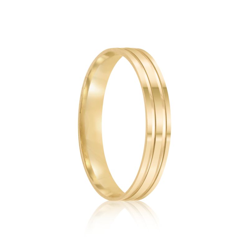 Par Aliança Ouro 18k Reta 3,2mm (801997)