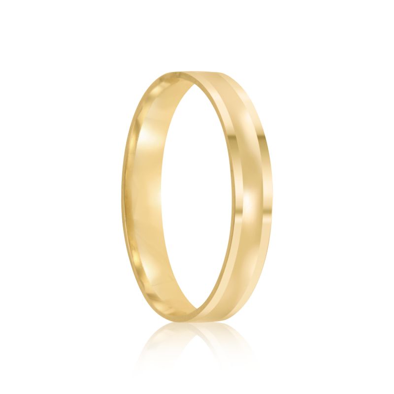 Par Aliança Ouro 18k Côncava 3,2mm (801988)