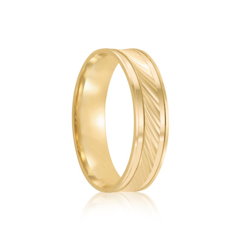 Par Aliança Ouro 18k Reta 5mm (801937)