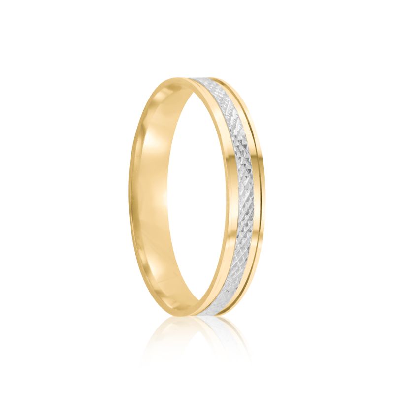 Par Aliança Ouro 18k Reta 3mm (801932)