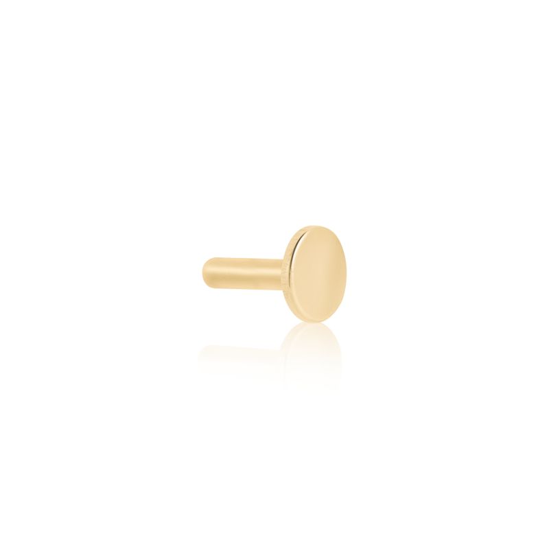 Haste Ouro 18k Orelha Redondo 2400566