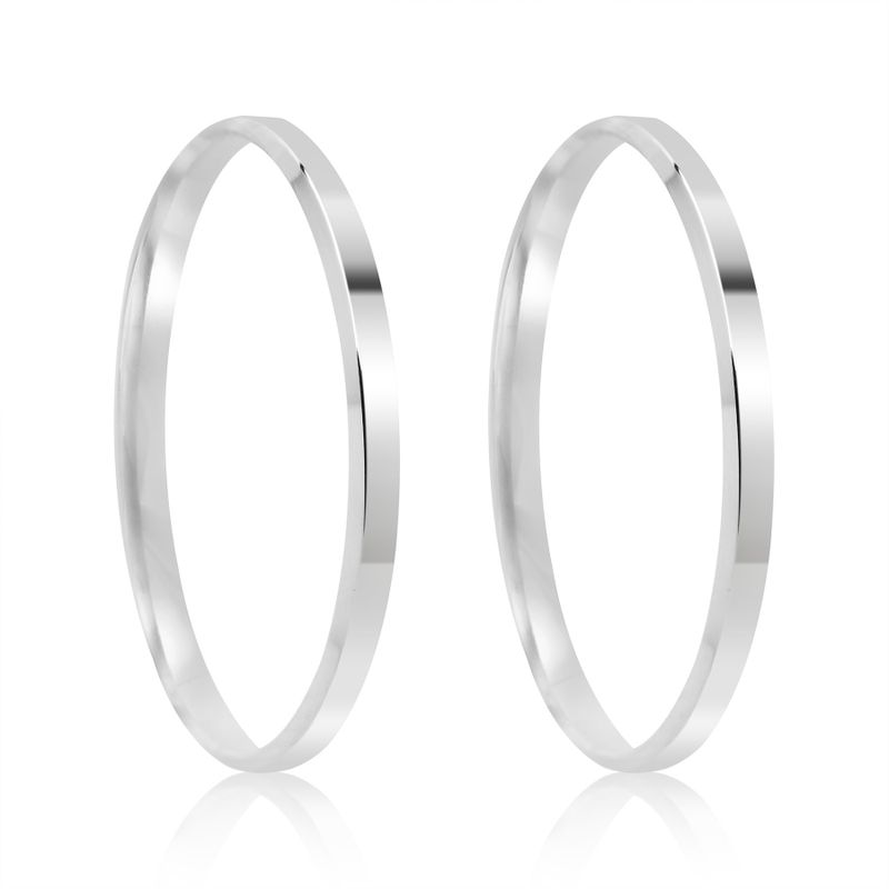 Par Aliança Prata Reta 1,6mm 802126