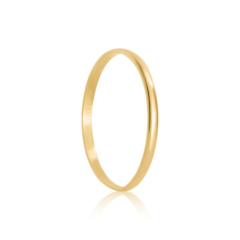 Aliança Ouro 18k Individual 800095