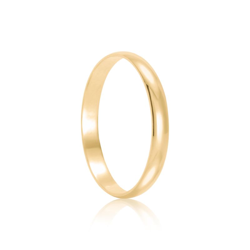 Aliança Ouro 18k Individual 800097