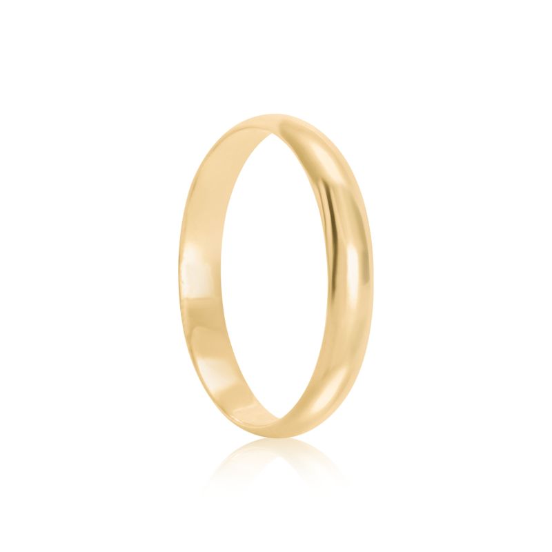 Aliança Ouro 18k Individual 800439
