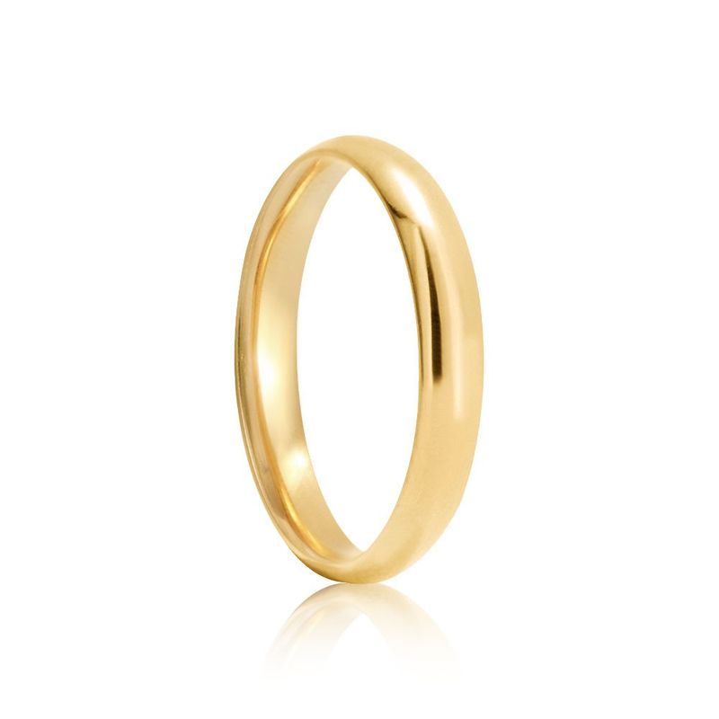 Aliança Ouro 18k Individual 800076/800077