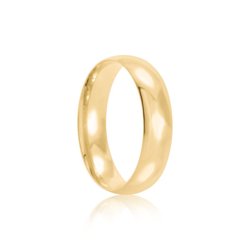 Aliança Ouro 18k Individual 800081/800080