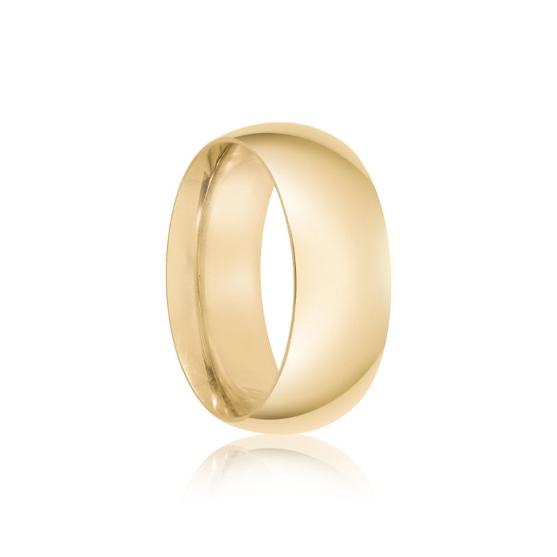 Aliança Ouro 18k Individual 800111/801323