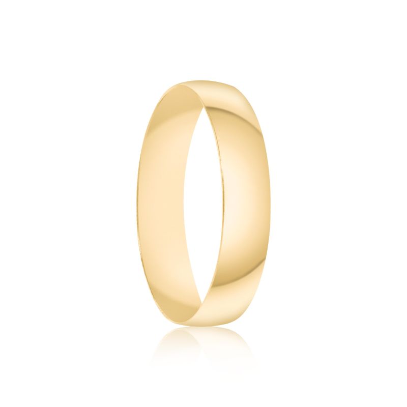 Aliança Ouro 18k individual 800421
