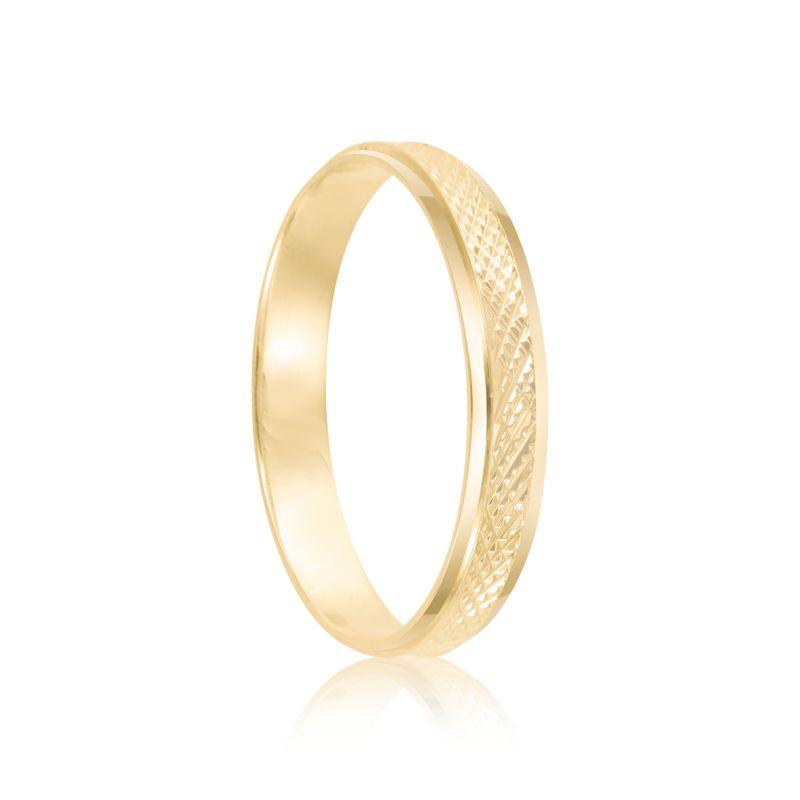 Aliança Ouro 18k  Individual Côncava 2mm (801933)