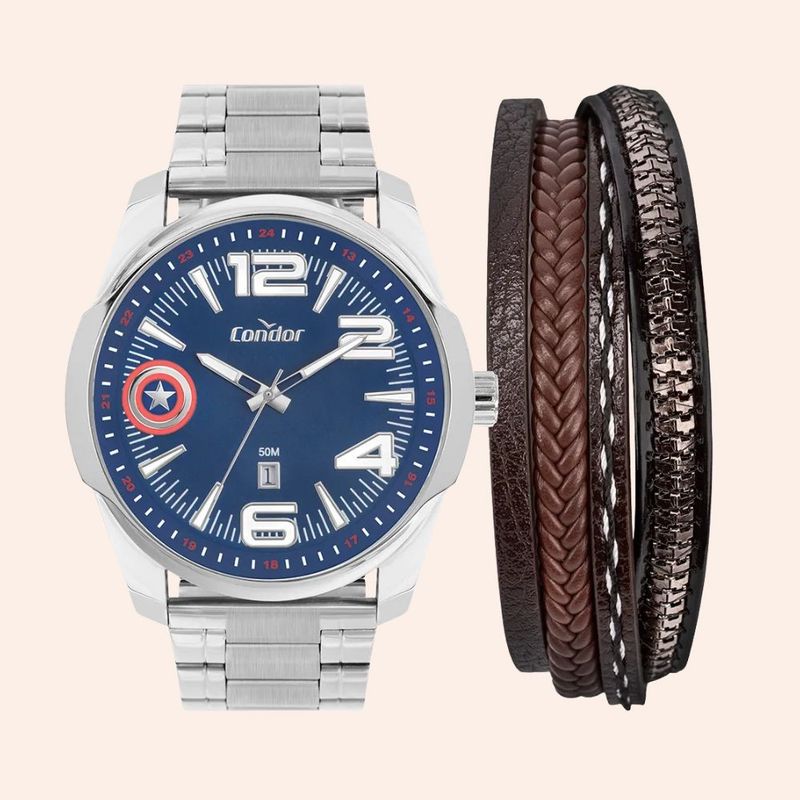 Relógio Condor Marvel Capitão América CO2115MZM/KI4A