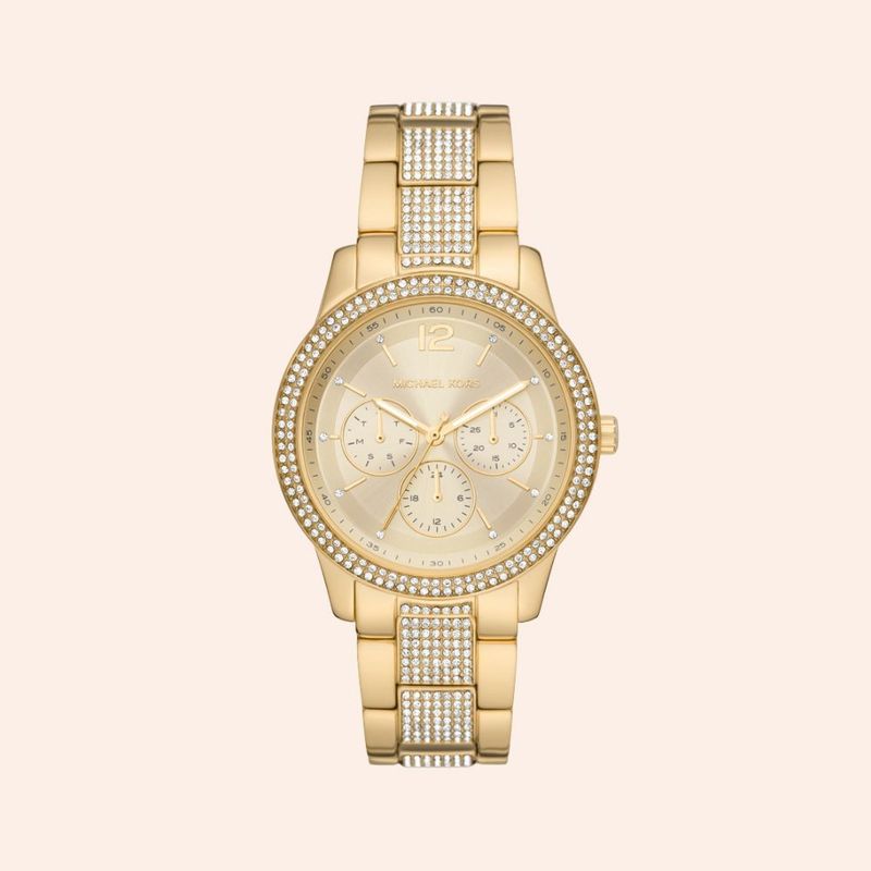 Relógio Michael Kors Feminino Multifunção Dourado MK7270/1DN