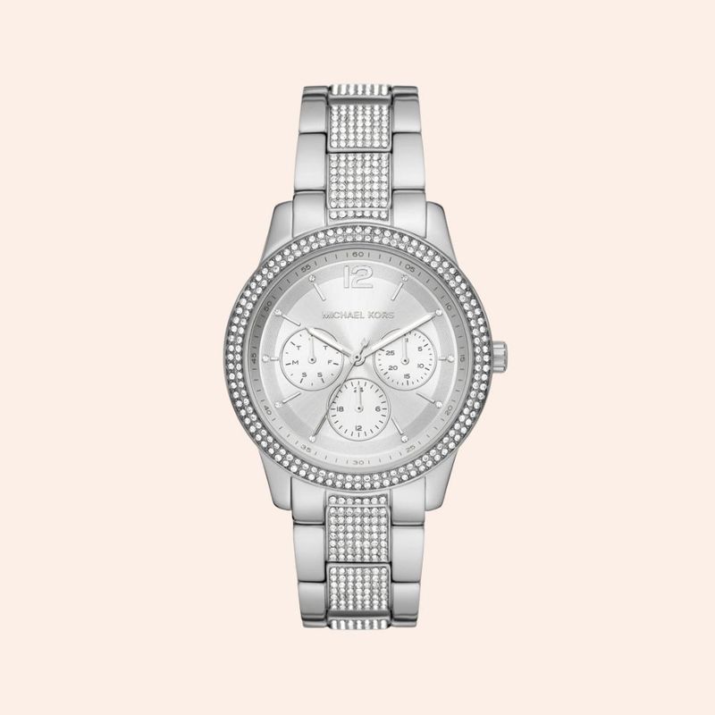 Relógio Michael Kors Feminino Multifunção Prata MK7294/1KN