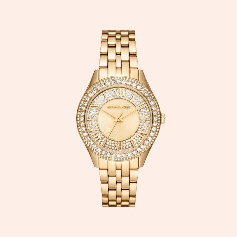 Relógio Michael Kors Feminino Analógico Dourado MK4709/1DN