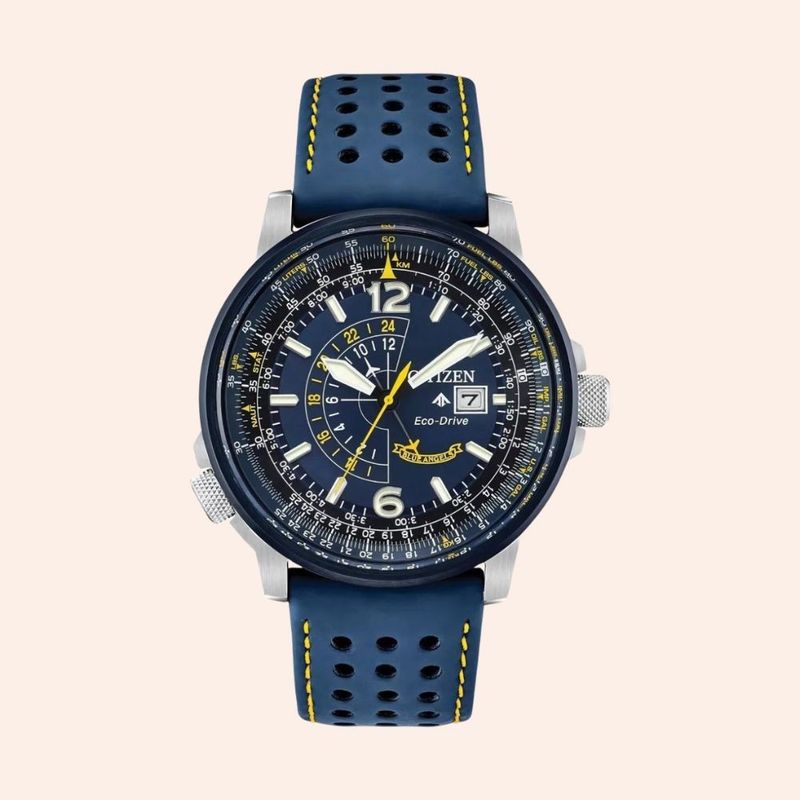 Relógio Citizen Blue Angels Ecodrive Nighthawk TZ31669A - BJ7007-02L